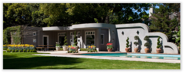 pool house image